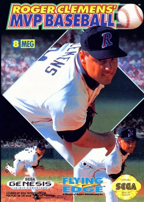 Roger Clemens' MVP Baseball - Sega Genesis