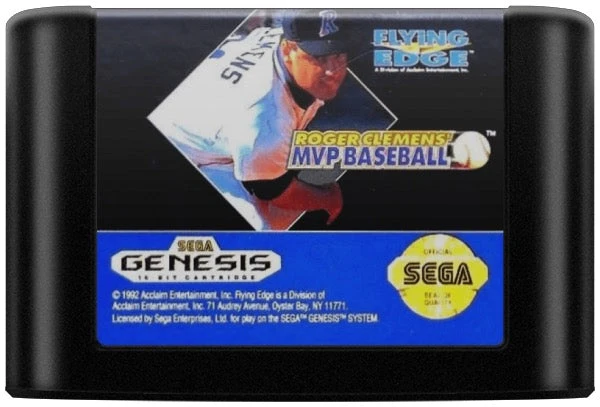 Roger Clemens' MVP Baseball - Sega Genesis