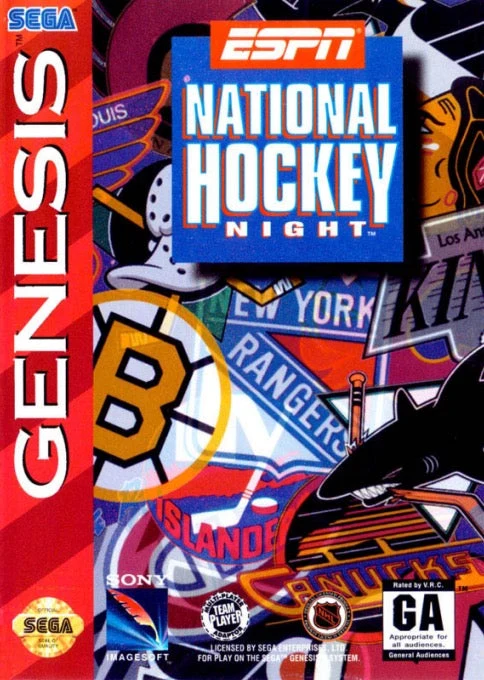 ESPN National Hockey Night - Sega Genesis