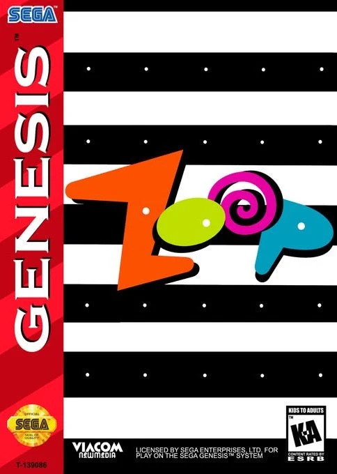 Zoop - Sega Genesis