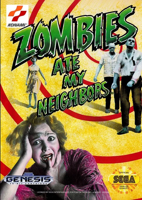 Zombies Ate My Neighbors - Sega Genesis