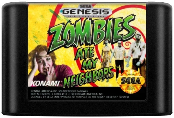 Zombies Ate My Neighbors - Sega Genesis