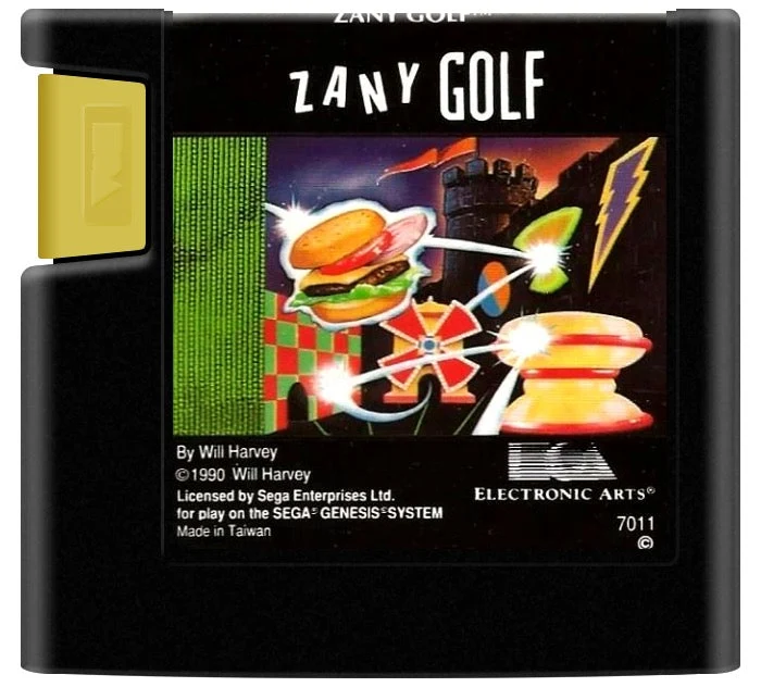 Zany Golf - Sega Genesis