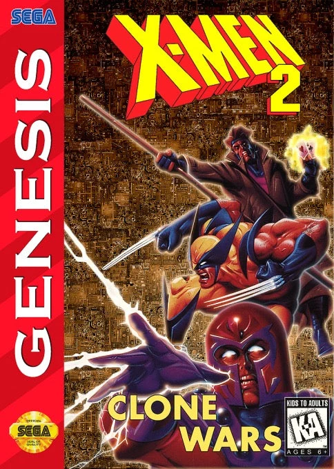X-Men 2 The Clone Wars - Sega Genesis