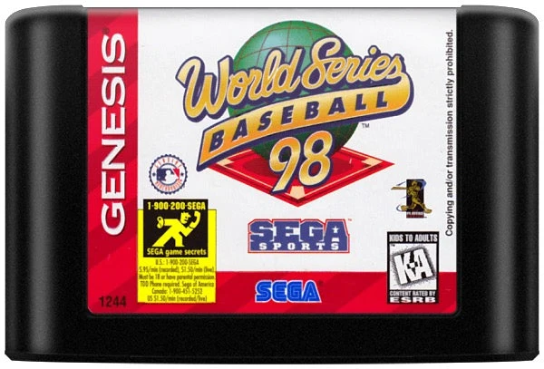 World Series Baseball 98 - Sega Genesis