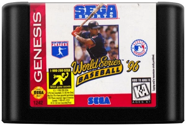 World Series Baseball 96 - Sega Genesis