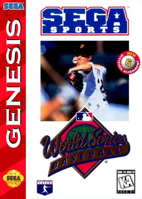 World Series Baseball 95 - Sega Genesis