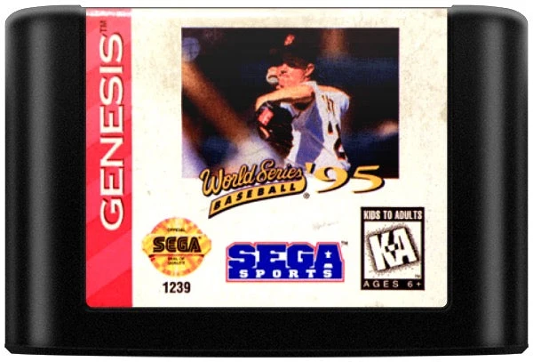 World Series Baseball 95 - Sega Genesis