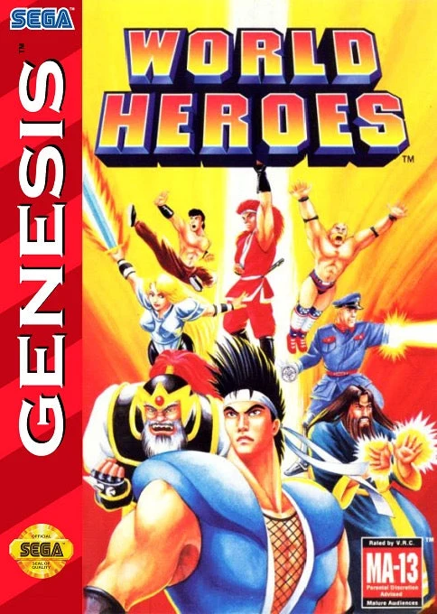 World Heroes - Sega Genesis