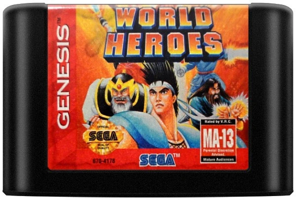 World Heroes - Sega Genesis
