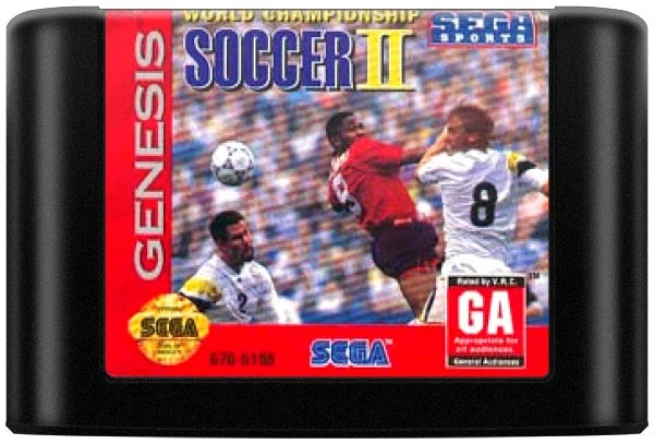 World Championship Soccer II (2) - Sega Genesis