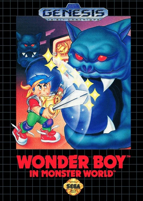Wonder Boy in Monster World - Sega Genesis