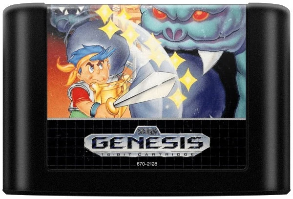 Wonder Boy in Monster World - Sega Genesis