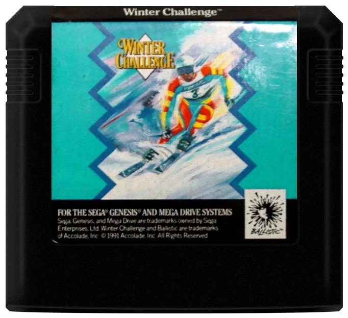 Winter Challenge - Sega Genesis