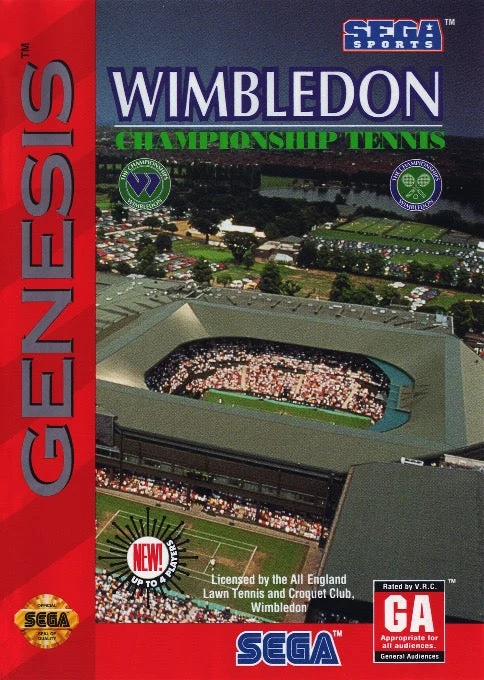 Wimbledon Championship Tennis - Sega Genesis
