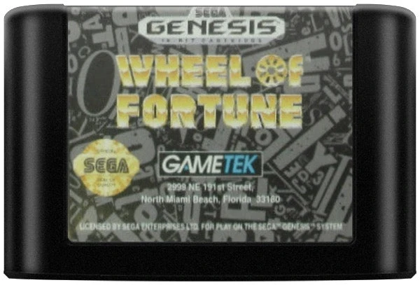 Wheel of Fortune - Sega Genesis