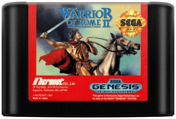 Warrior of Rome II - Sega Genesis