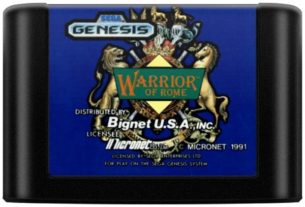 Warrior of Rome - Sega Genesis