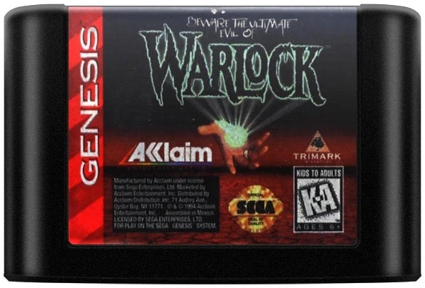 Warlock - Sega Genesis