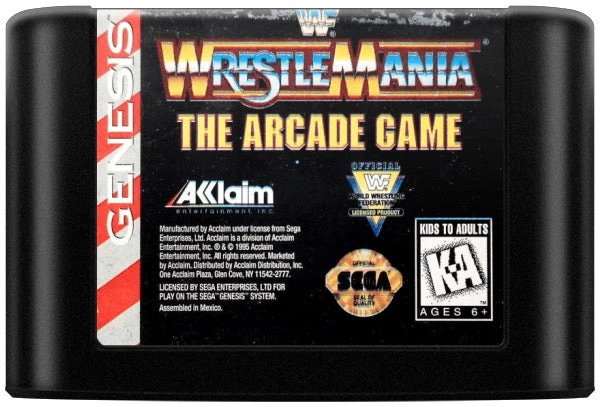 WWF Wrestlemania Arcade Game - Sega Genesis