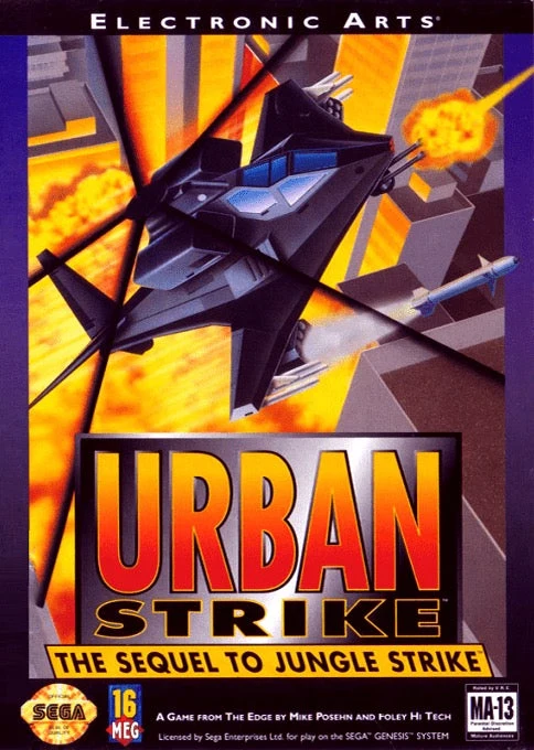 Urban Strike - Sega Genesis