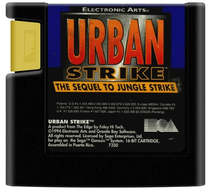 Urban Strike - Sega Genesis
