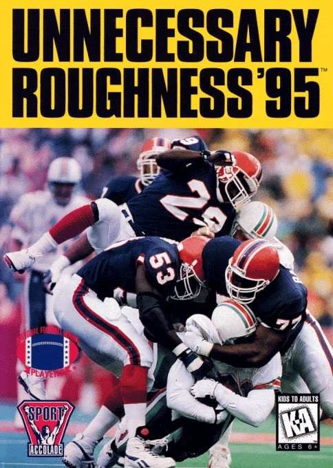 Unnecessary Roughness '95 - Sega Genesis