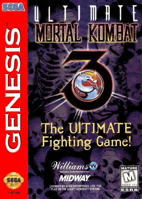 Ultimate Mortal Kombat 3 - Sega Genesis