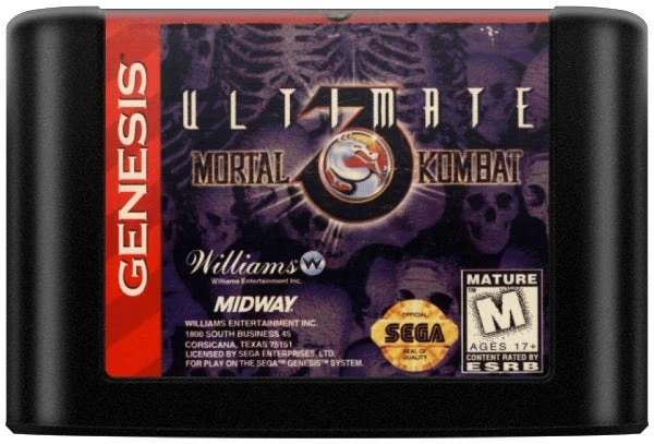 Ultimate Mortal Kombat 3 - Sega Genesis