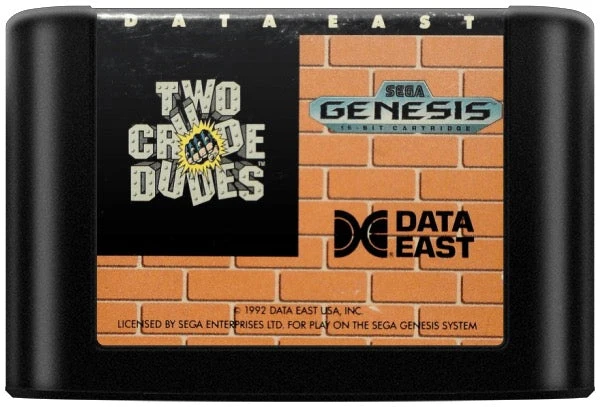 Two Crude Dudes - Sega Genesis