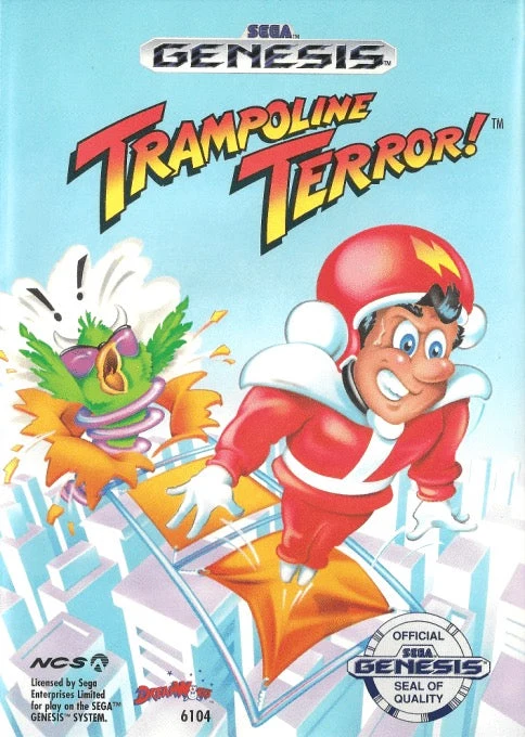 Trampoline Terror - Sega Genesis