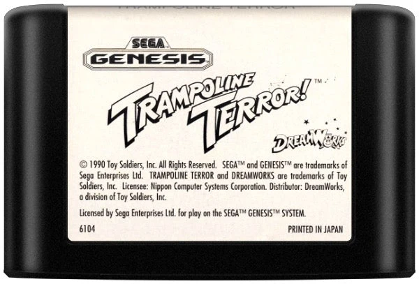 Trampoline Terror - Sega Genesis