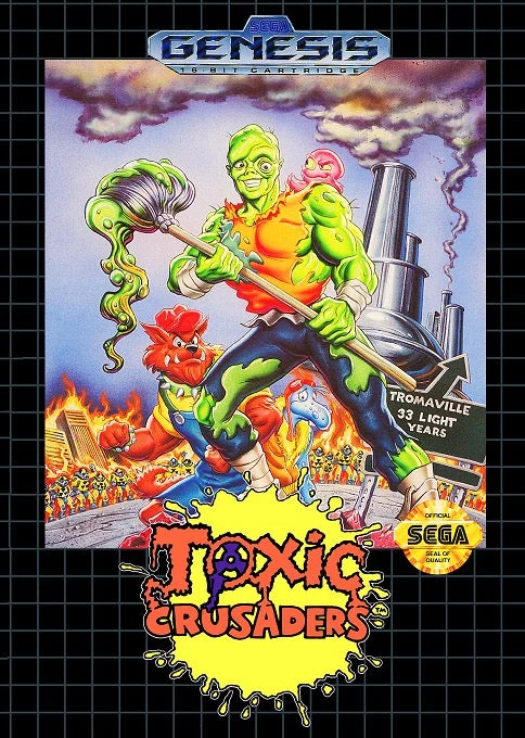 Toxic Crusaders - Sega Genesis