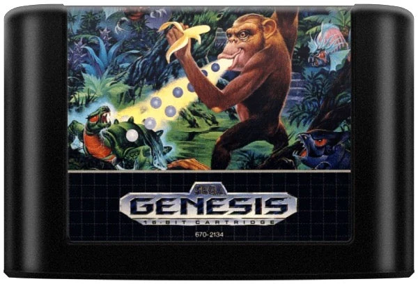 Toki Going Ape Spit - Sega Genesis