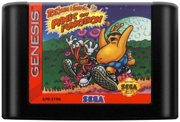 ToeJam and Earl in Panic on Funkotron - Sega Genesis