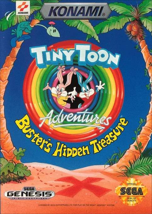 Tiny Toon Adventures Buster's Hidden Treasure - Sega Genesis