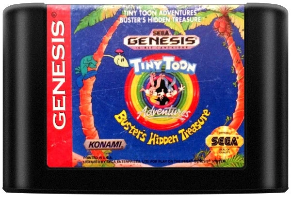 Tiny Toon Adventures Buster's Hidden Treasure - Sega Genesis