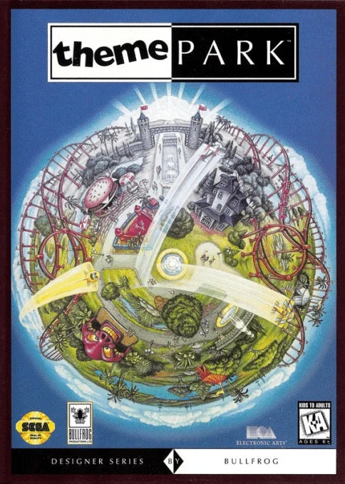 Theme Park - Sega Genesis