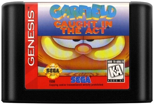 Garfield Caught in the Act - Sega Genesis