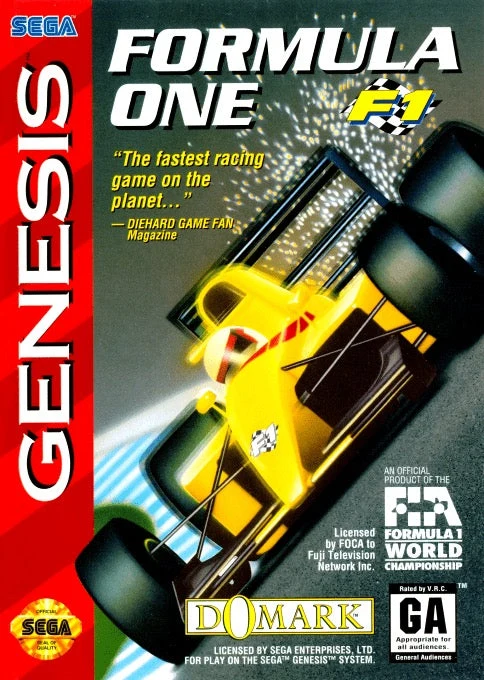Formula One F1 - Sega Genesis