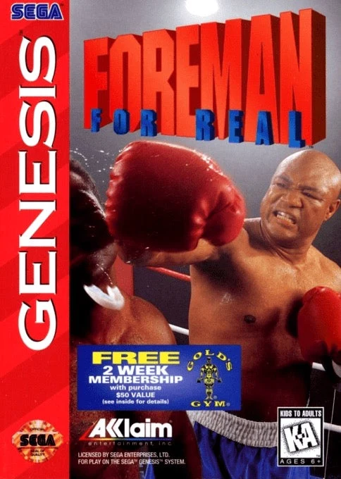Foreman For Real - Sega Genesis