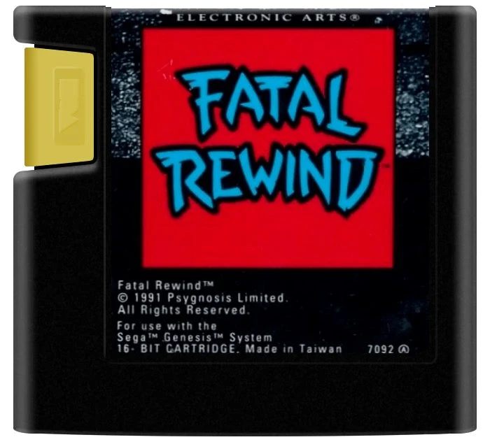 Fatal Rewind Killing Game Show - Sega Genesis