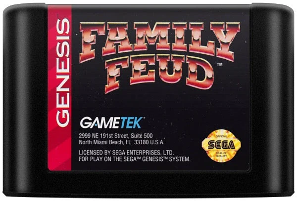 Family Feud - Sega Genesis