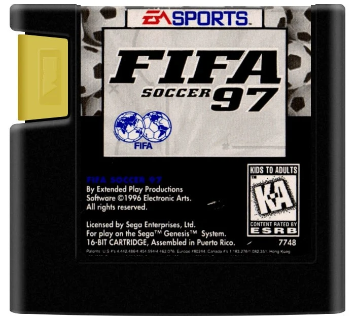 FIFA Soccer 97 Gold - Sega Genesis