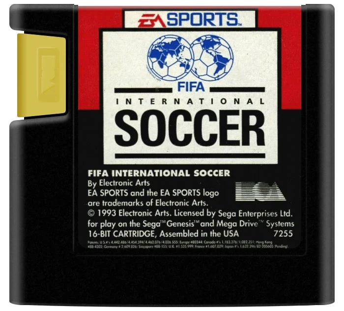 FIFA International Soccer - Sega Genesis