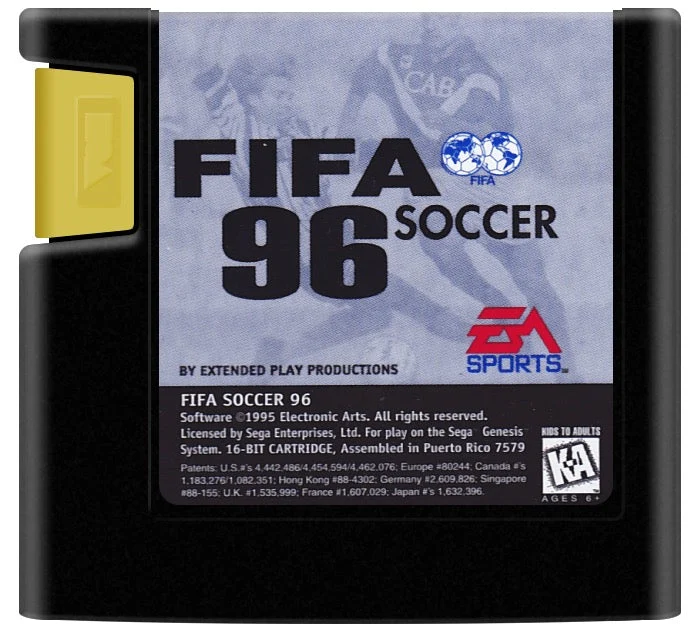 FIFA 96 - Sega Genesis