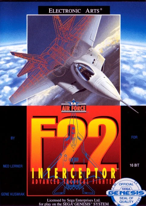 F-22 Interceptor - Sega Genesis