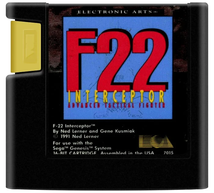 F-22 Interceptor - Sega Genesis