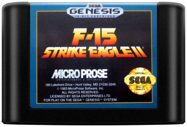 F-15 Strike Eagle II - Sega Genesis