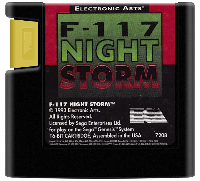 F-117 Night Storm - Sega Genesis